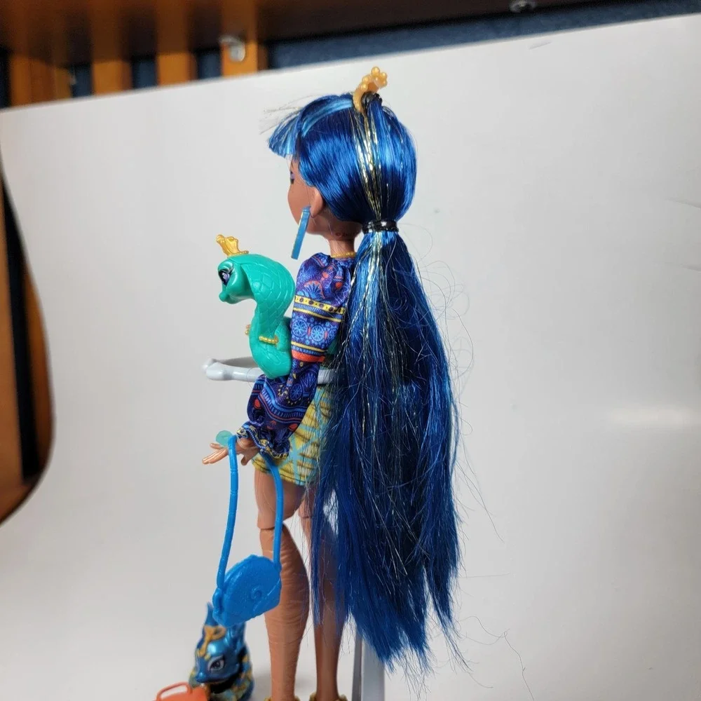 Monster High Faboolous Pets CLEO‎ DE NILE DOLL with Hissette & Tut